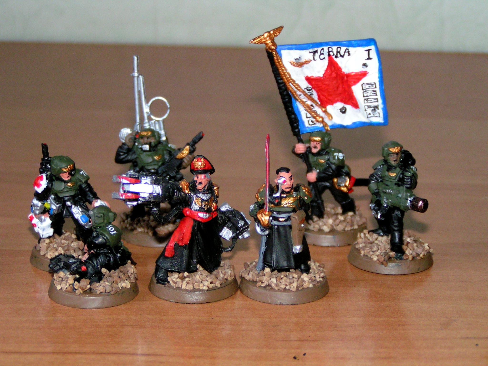 Astra Militarum Command Squad